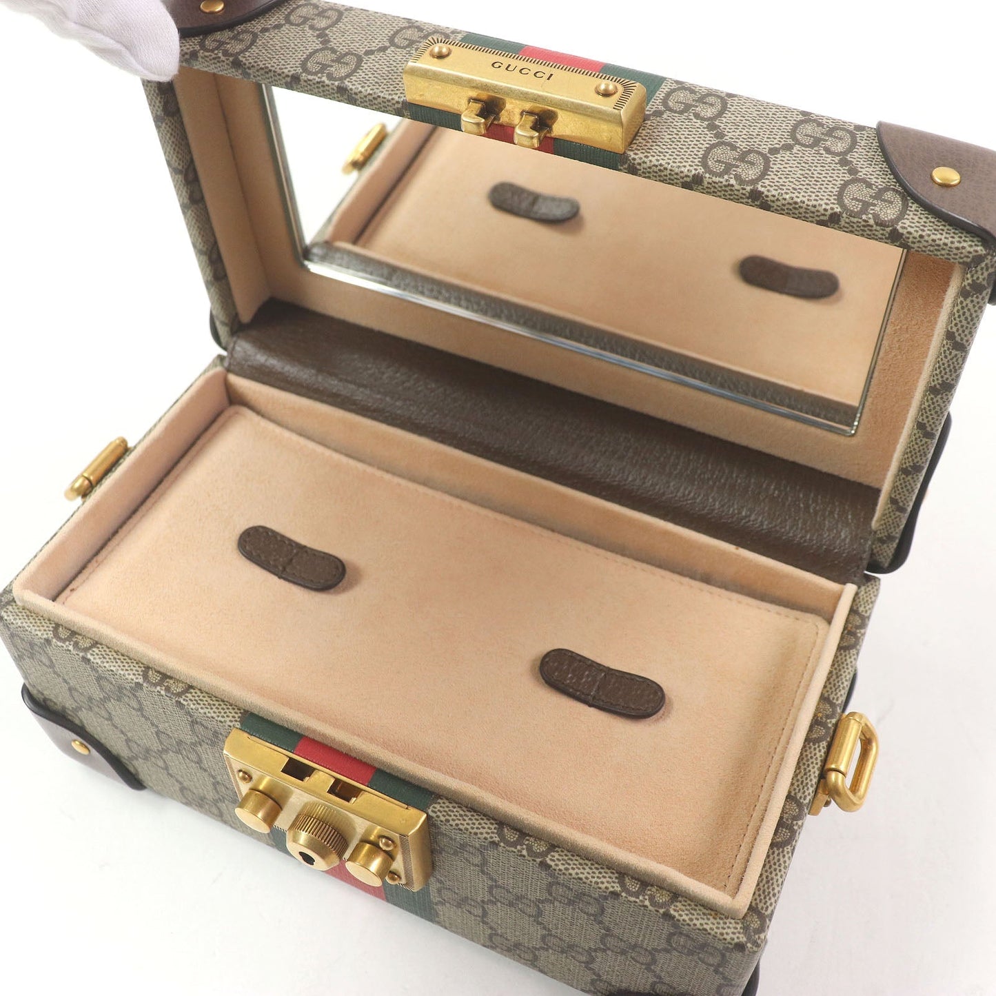 Gucci Gucci Savoy GG Supreme Briefcase