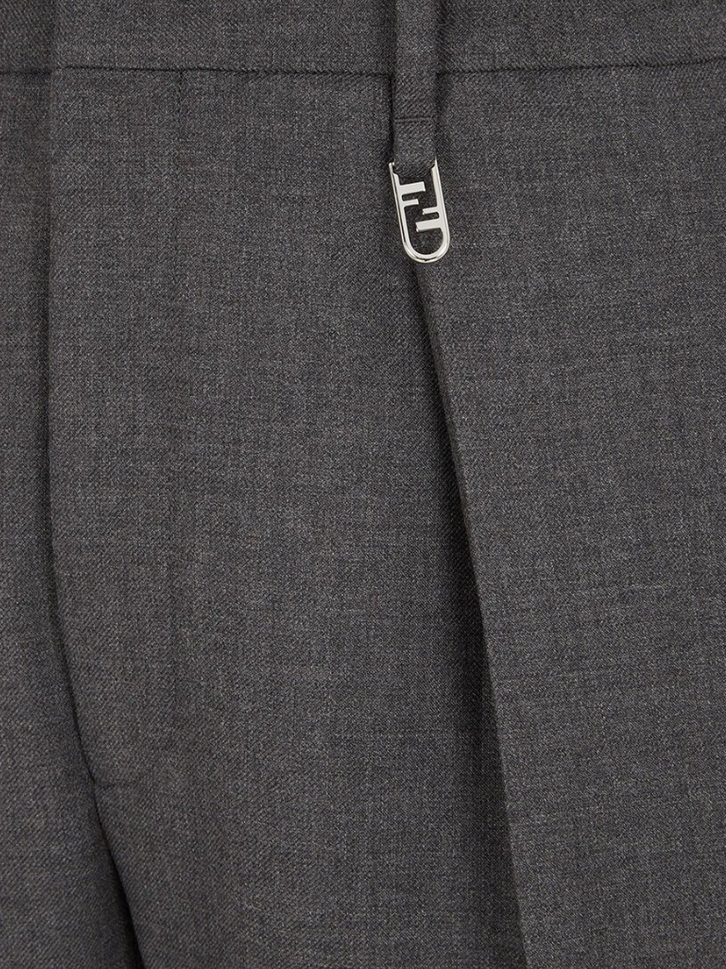 Fendi Man Fendi Man Grey Pants
