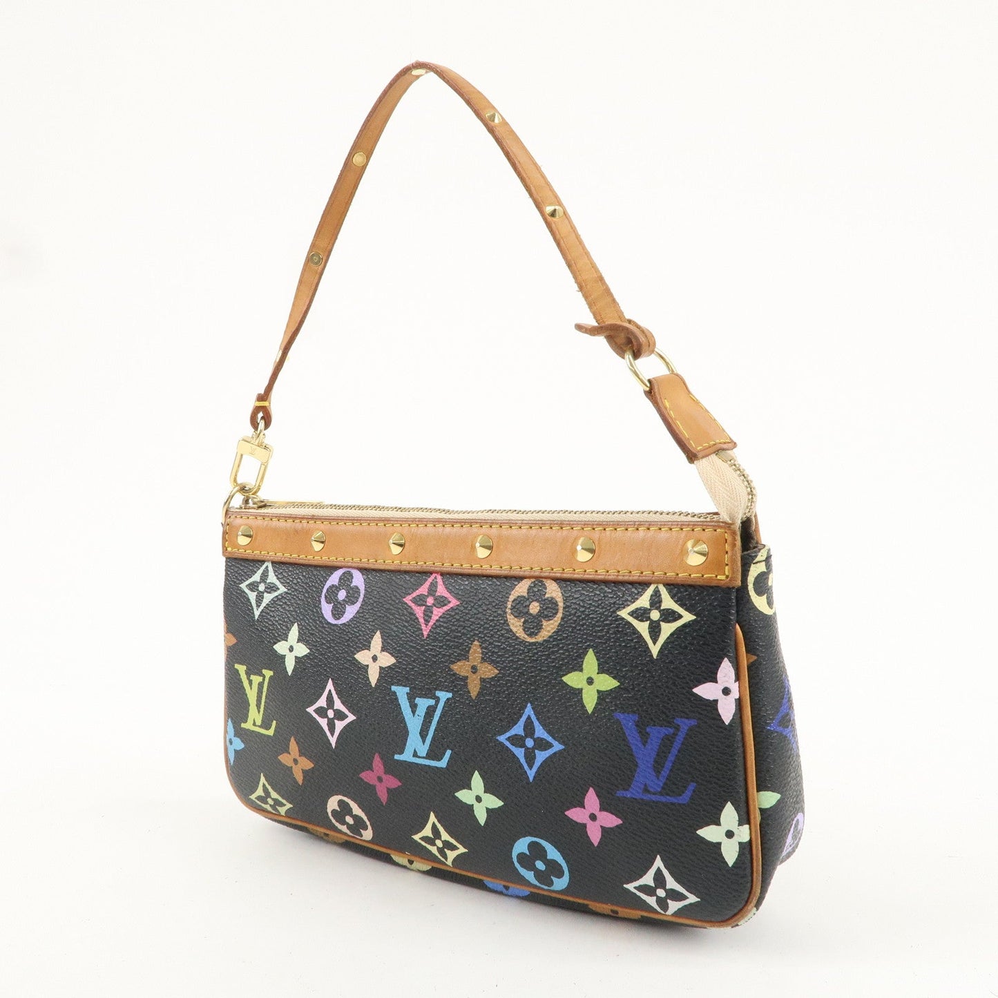 Louis Vuitton Monogram Multicolor Pochette Accessoires Noir M92648