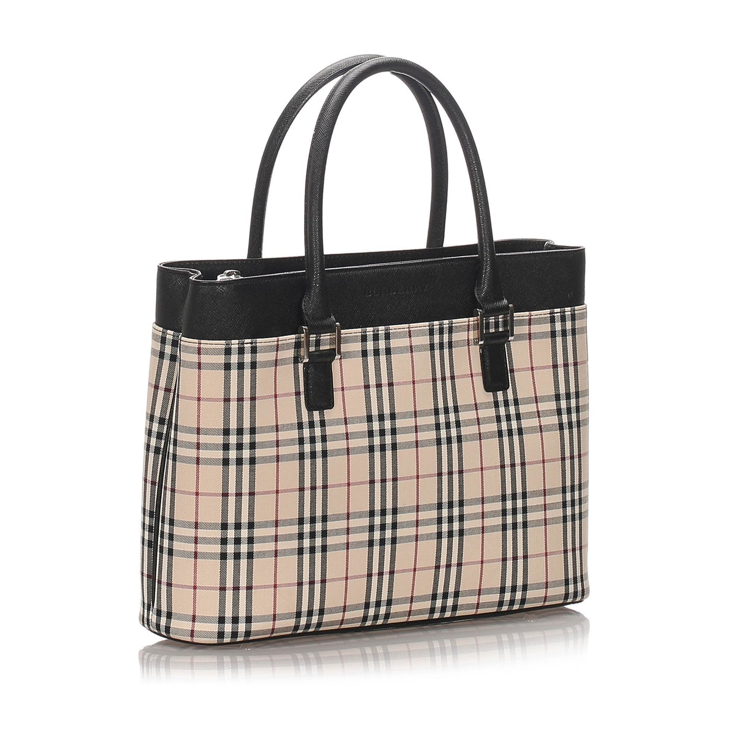 Burberry Check Tote - Rovelle Bags