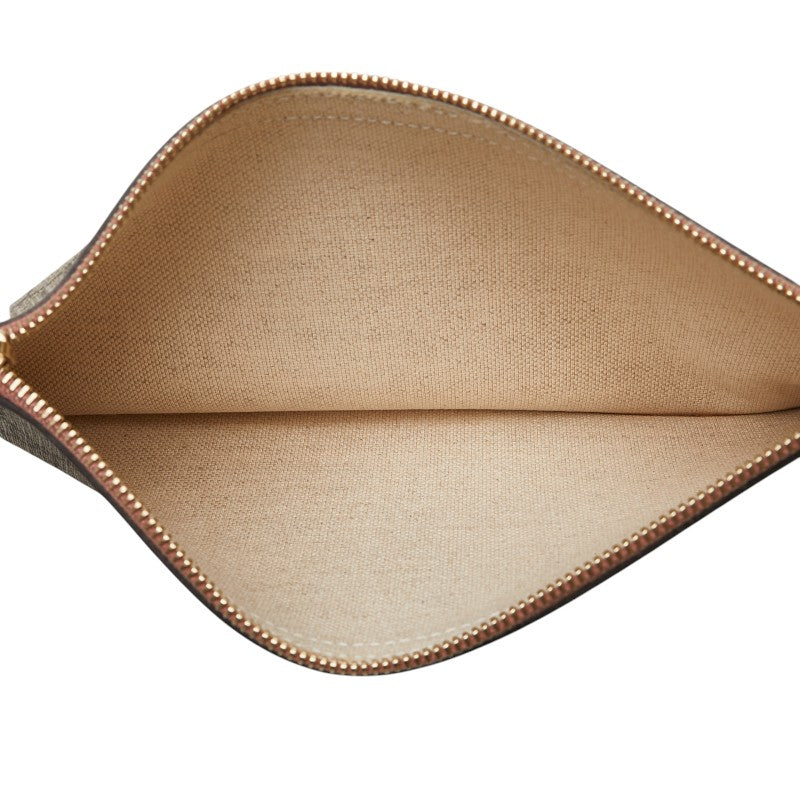 Gucci GG Supreme Star PVC Leather Pouch