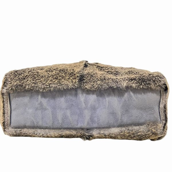 Chanel Rabbit Fur Suede Tote Bag - Rovelle Bags