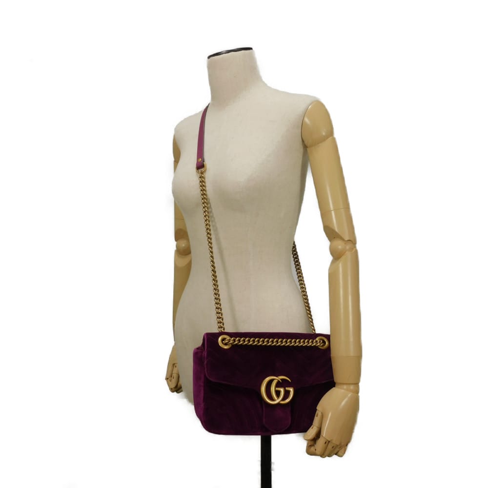 Gucci GG Marmont Velvet Shoulder Bag