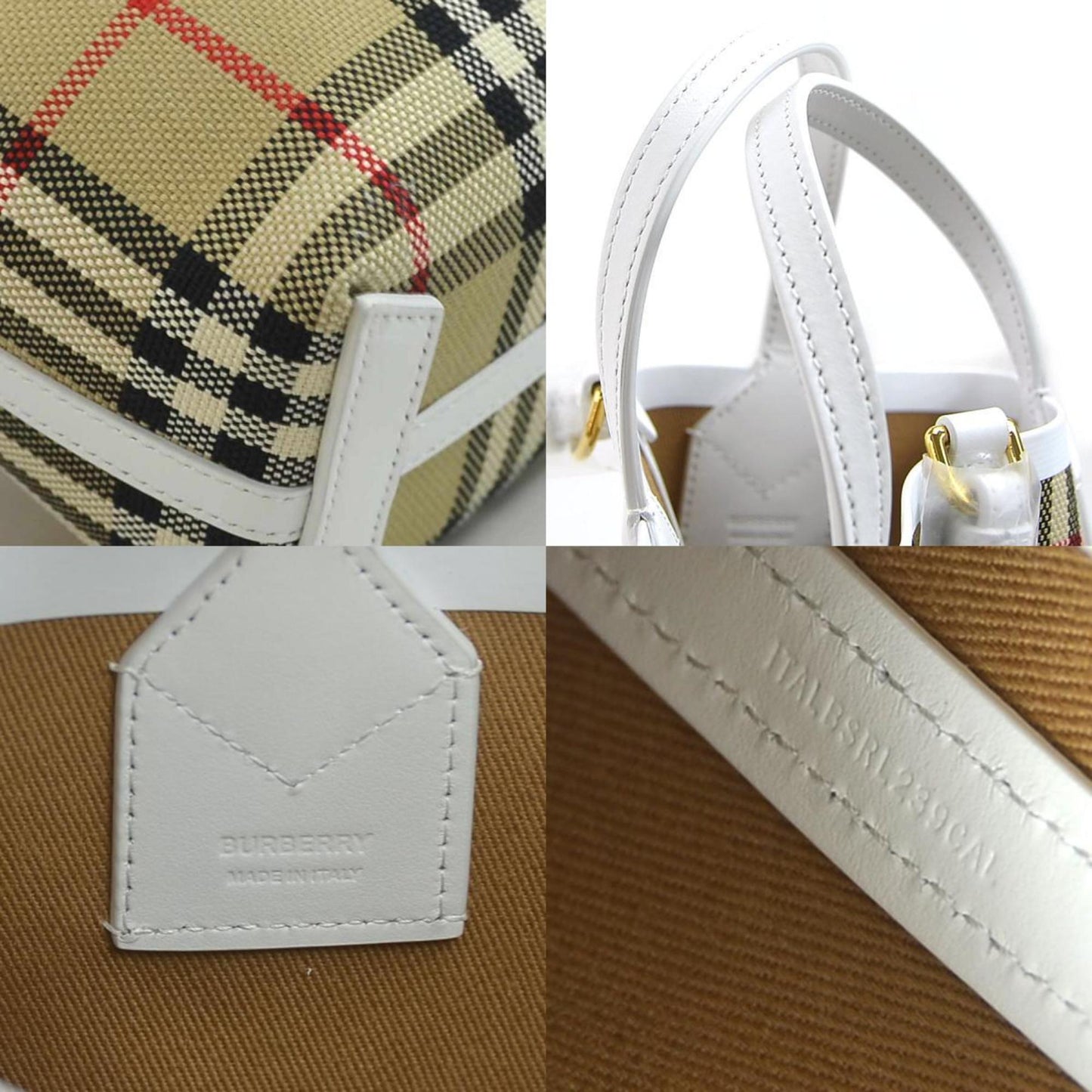 Burberry Check Handbag - Rovelle Bags