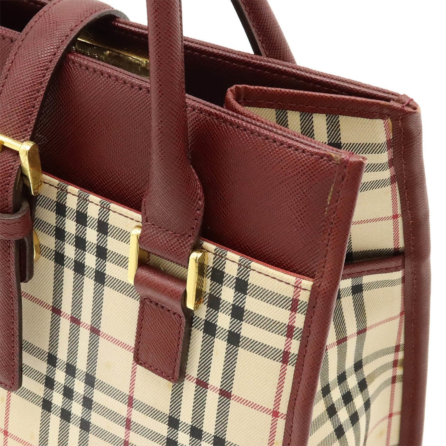 Burberry Check Handbag - Rovelle Bags