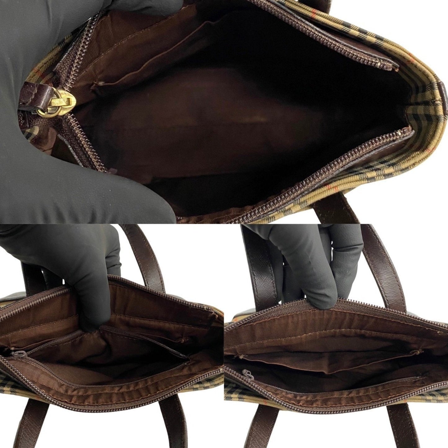 Burberry Check Handbag - Rovelle Bags