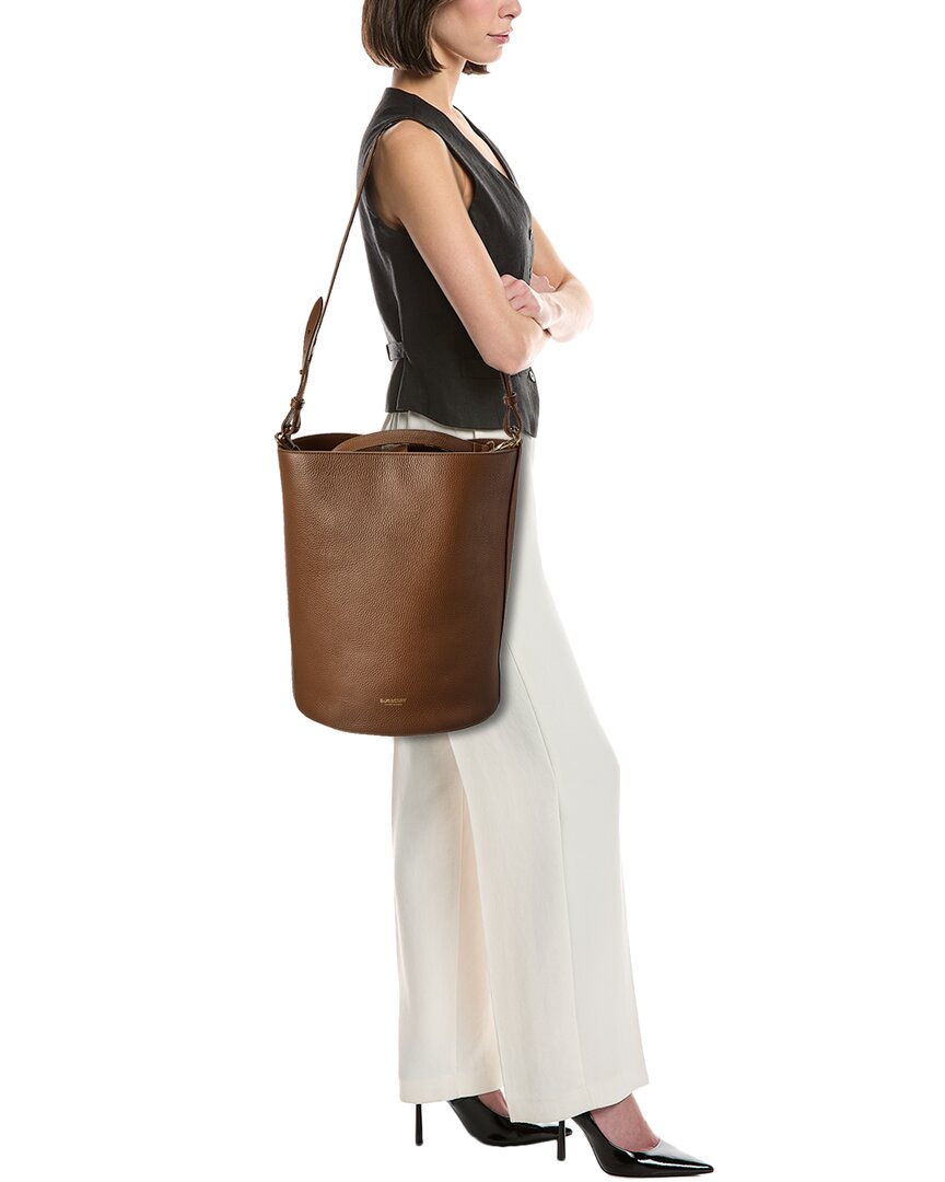 Burberry Logo Medium Bucket Bag - Rovelle Bags