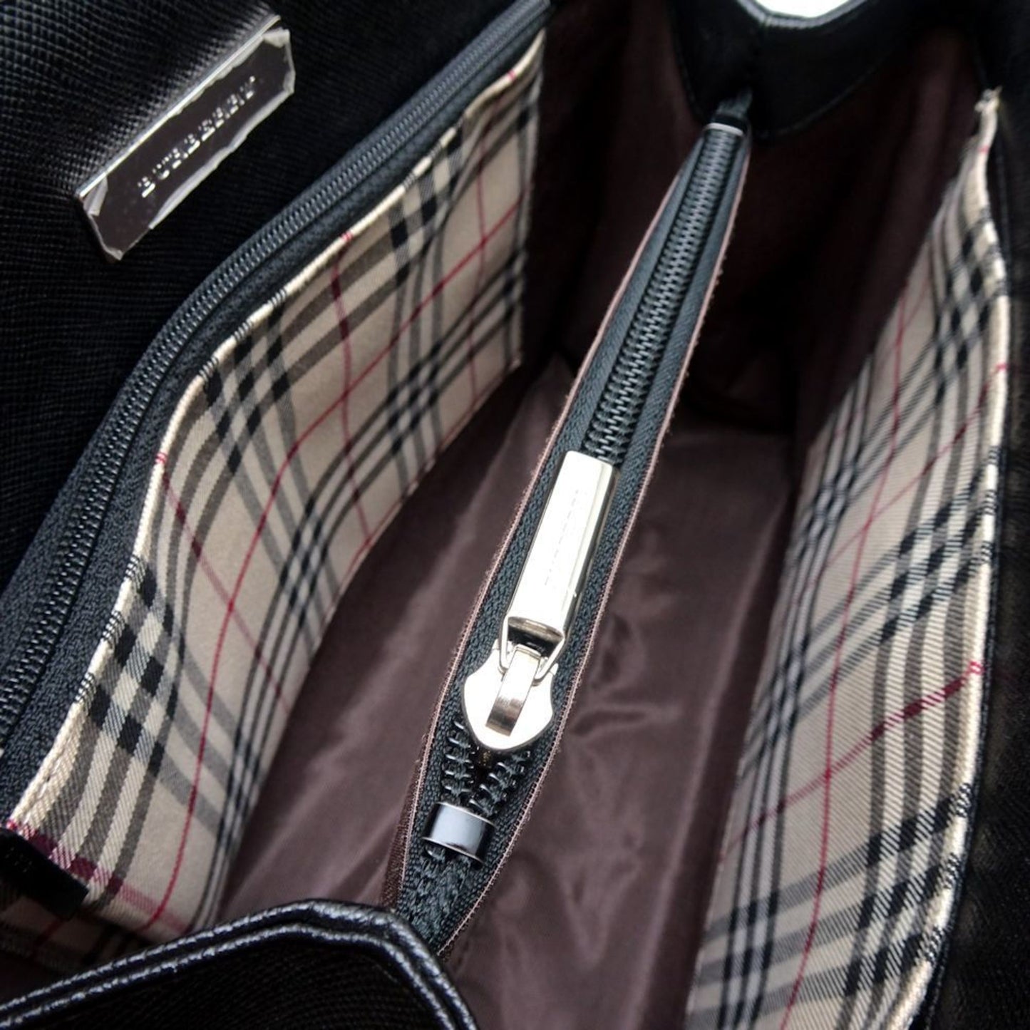 Burberry Check Handbag - Rovelle Bags