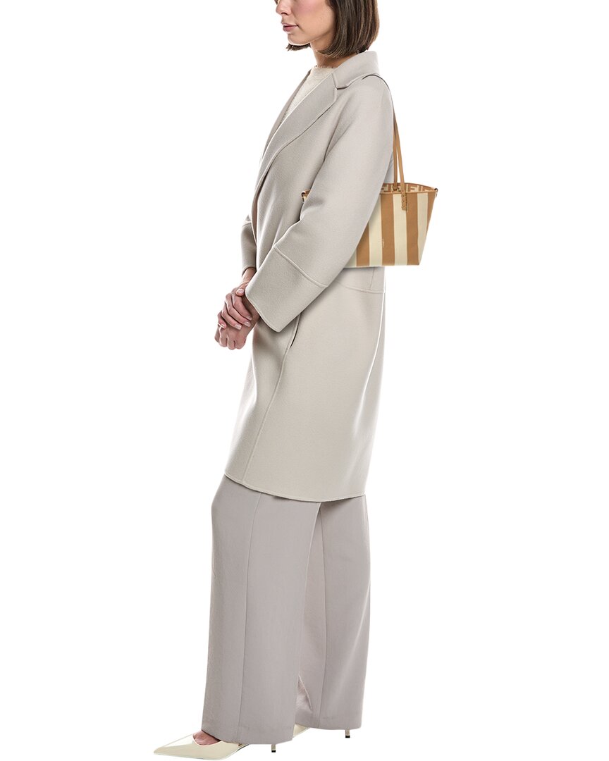 Fendi Roll Mini Ff Leather-Trim Tote