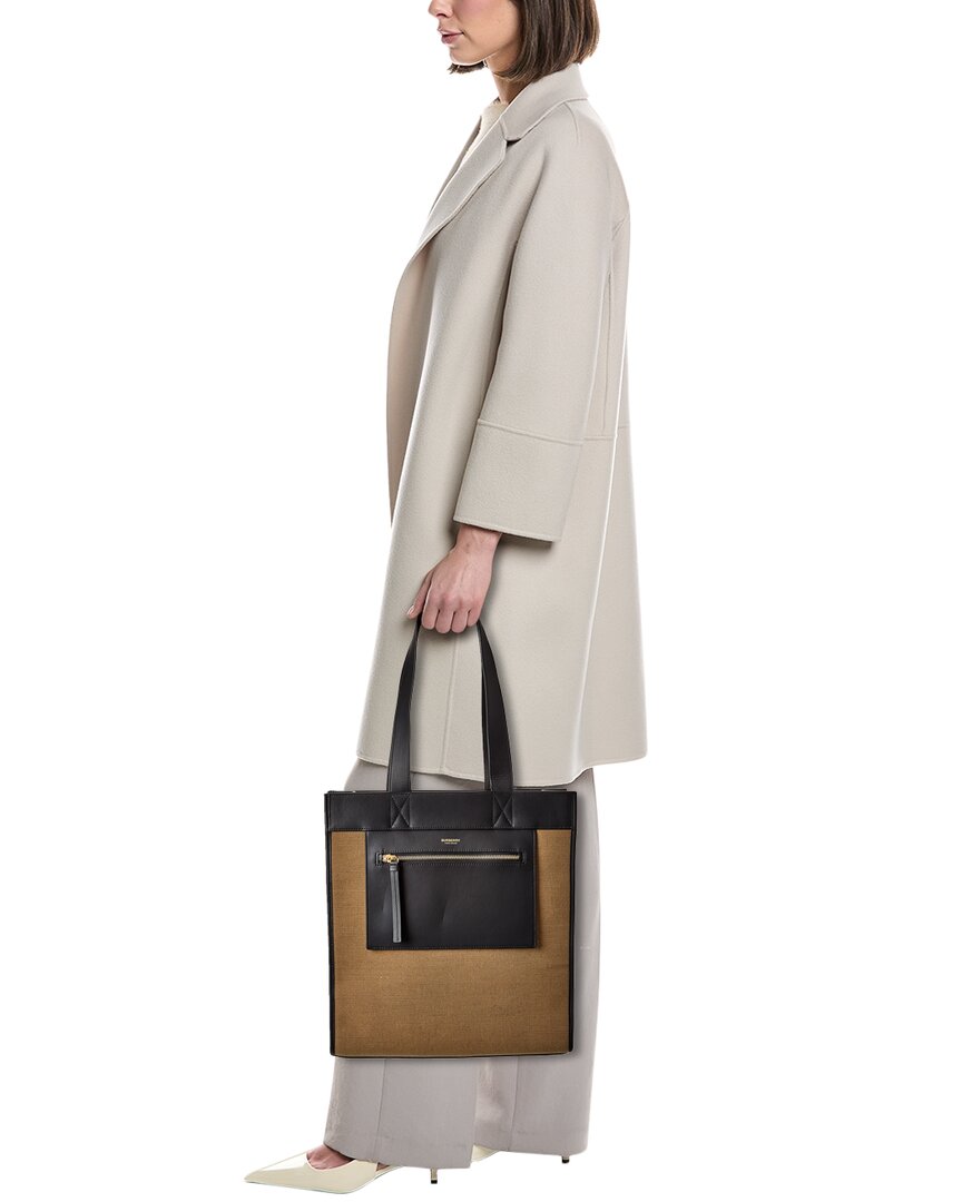 Burberry Logo SIZE Tote Bag - Rovelle Bags