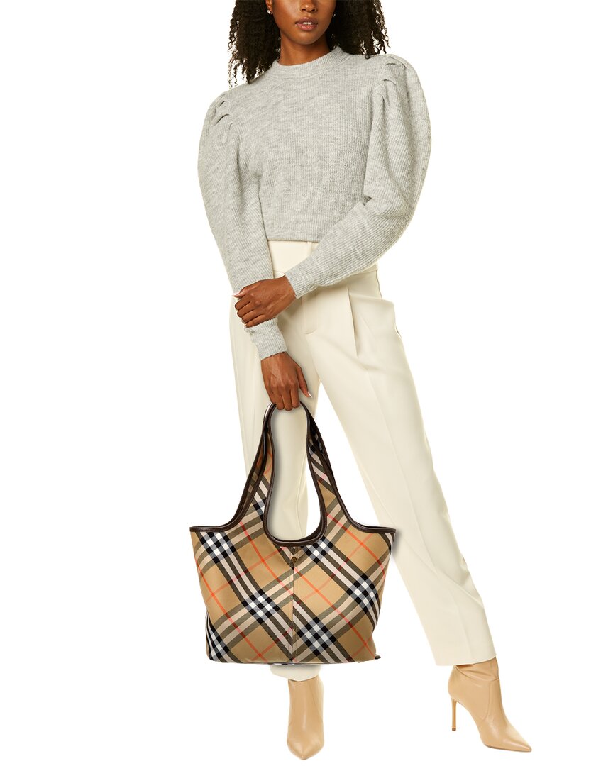 Burberry Check Tote - Rovelle Bags