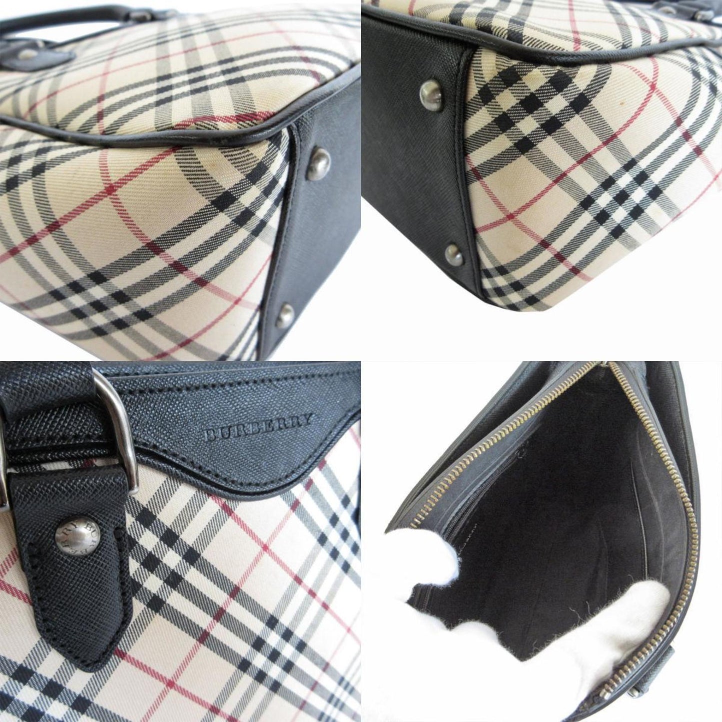 Burberry Check Handbag - Rovelle Bags
