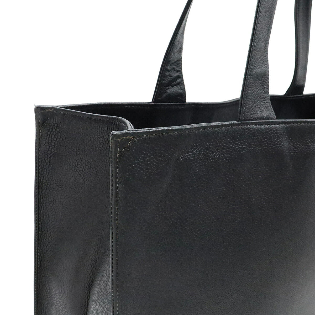 Chanel Caviar Skin 2way Tote Bag