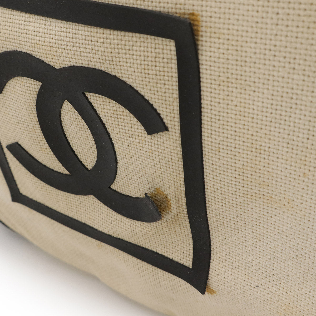 Chanel Sports Line Canvas Shoulder Bag