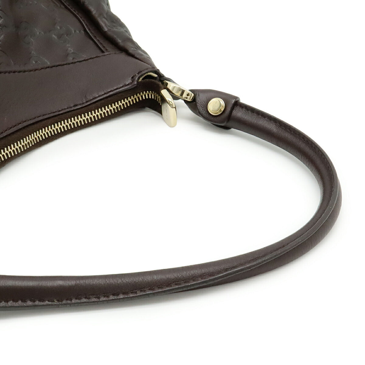 Gucci Abbey Gucci Signature Leather Shoulder Bag