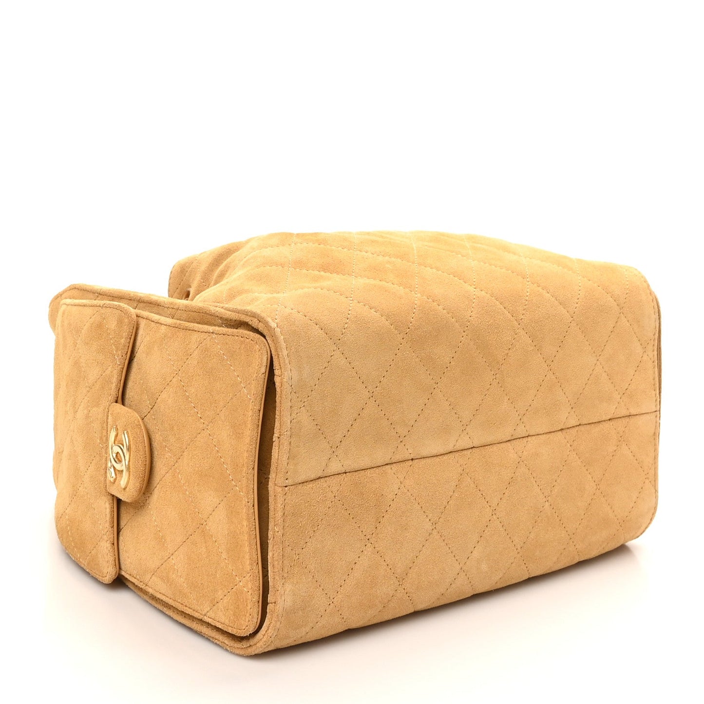 Chanel Suede Quilted Small Chanel 25 Handbag - Rovelle Bags