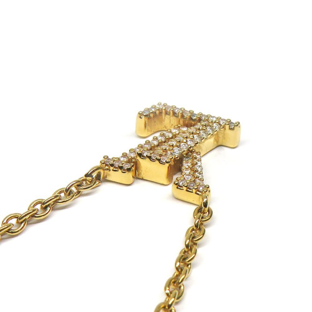 Louis Vuitton LV iconic necklace M00596 penchant g metal straws men jewelry accessories cleaned