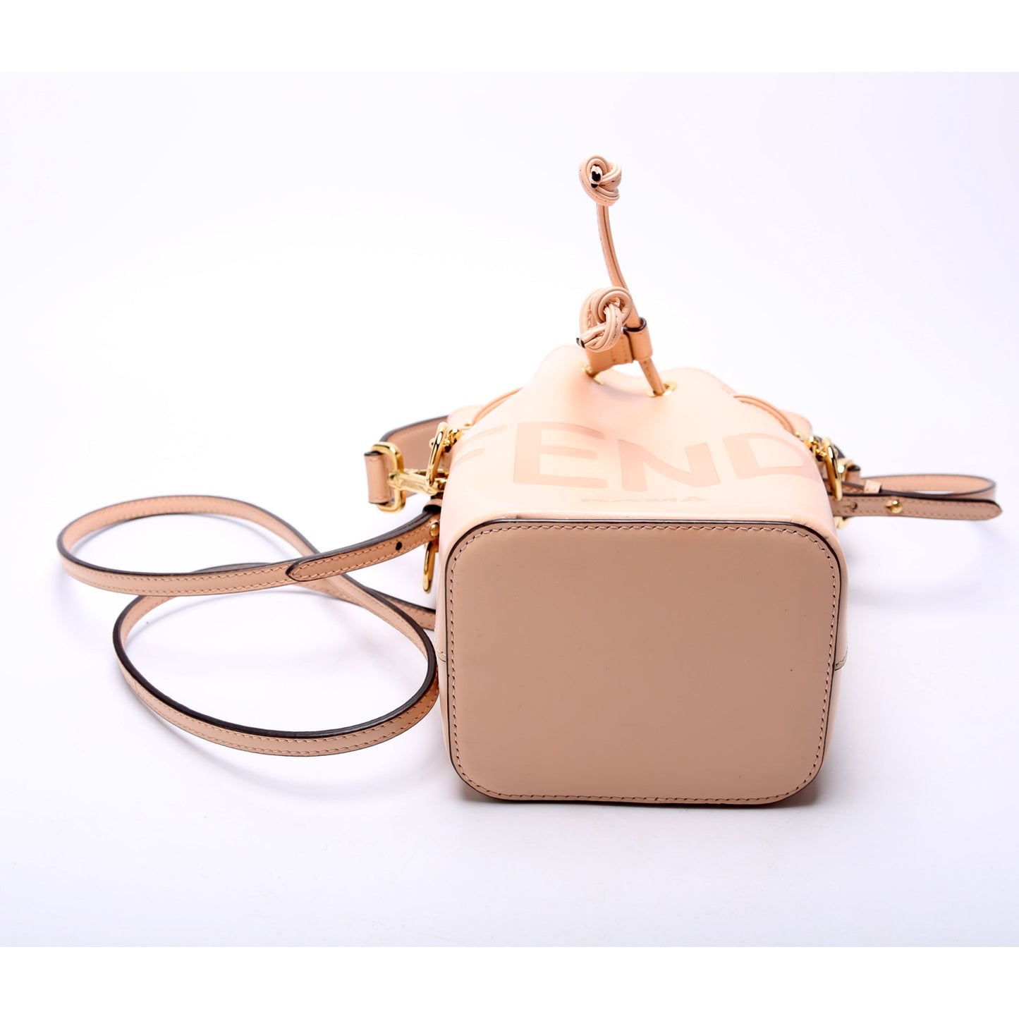 Fendi Mon Tresor Mini Bucket Leather FF 8BS010 Bag