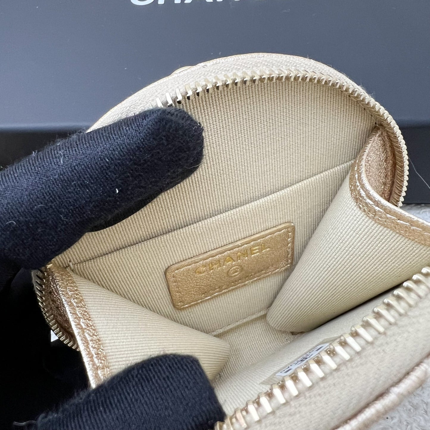 Chanel 2024 VIP Gift Round Pouch Handbag - Rovelle Bags