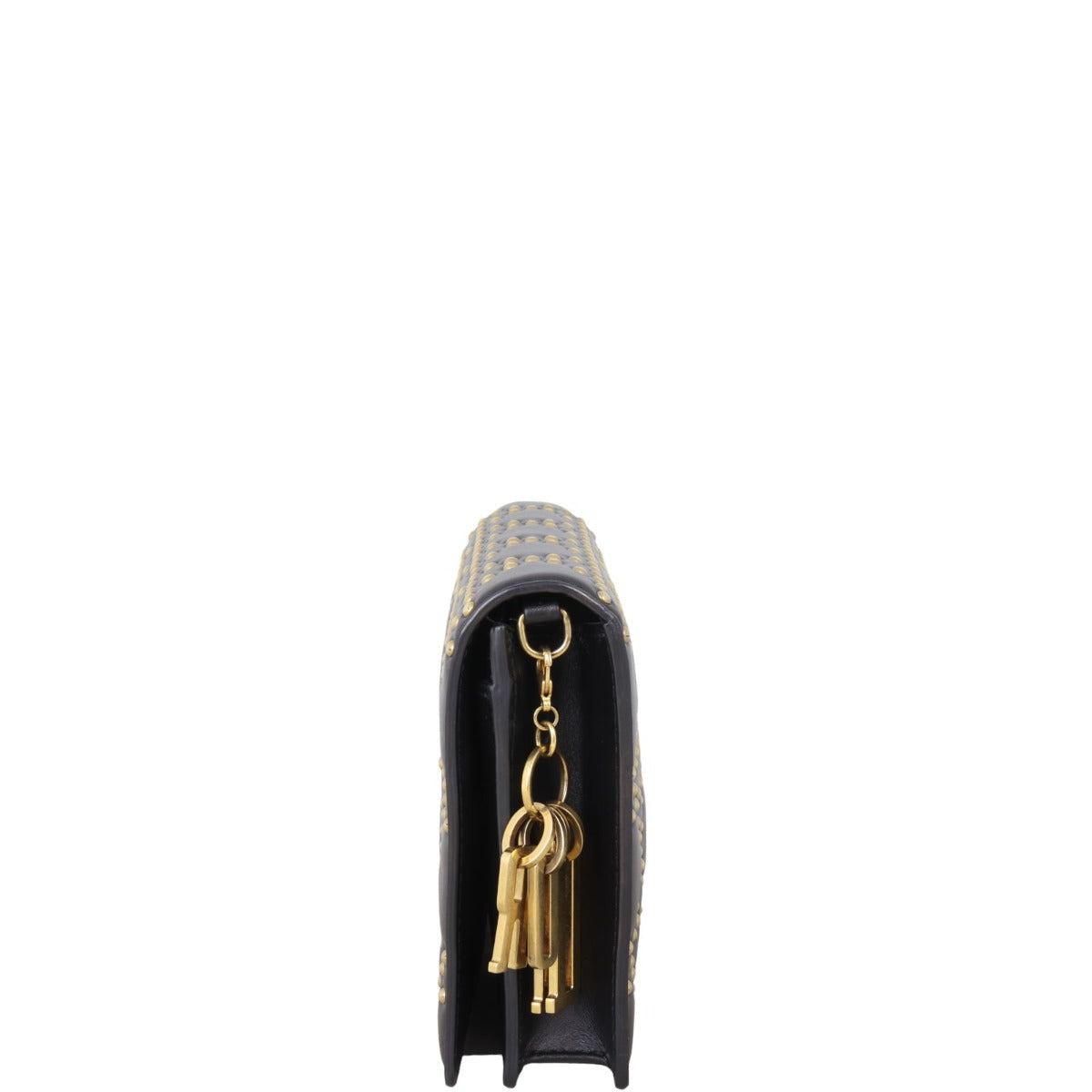 Dior Lady Dior Studded Wallet on Chain