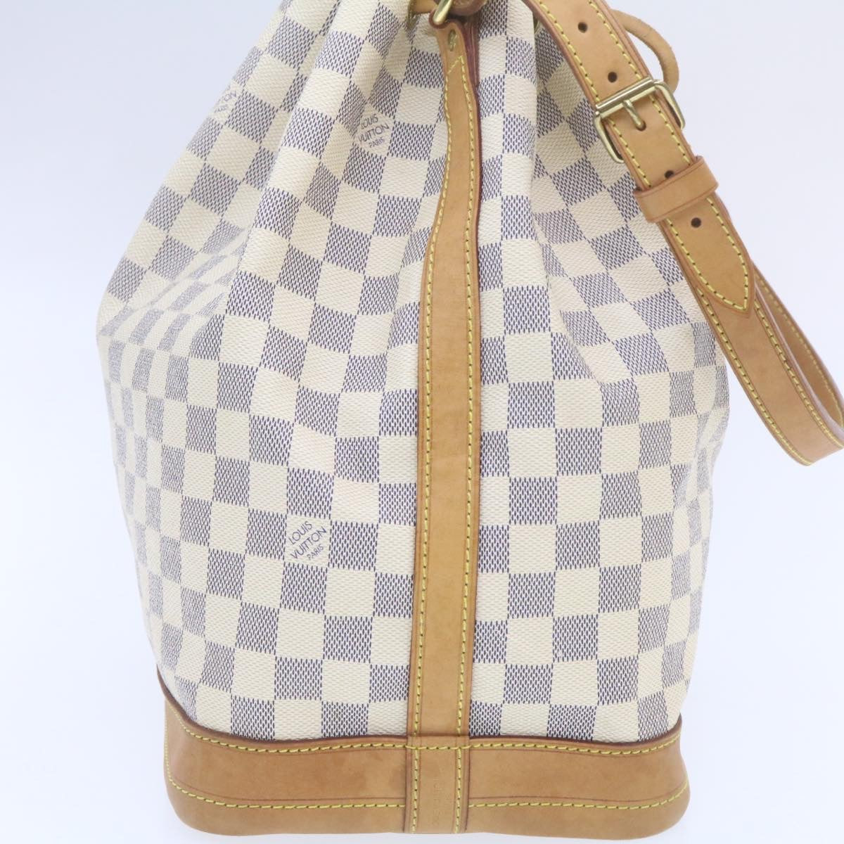 LOUIS VUITTON Damier Azur Noe Shoulder Bag N42222 LV 19982