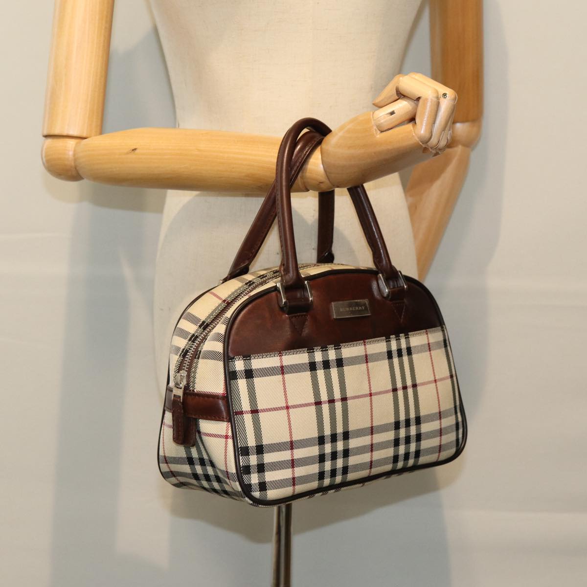 Burberry Check Handbag - Rovelle Bags