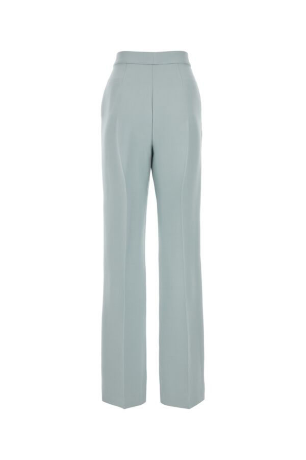 Fendi Woman Powder Blue Wool Blend Pant