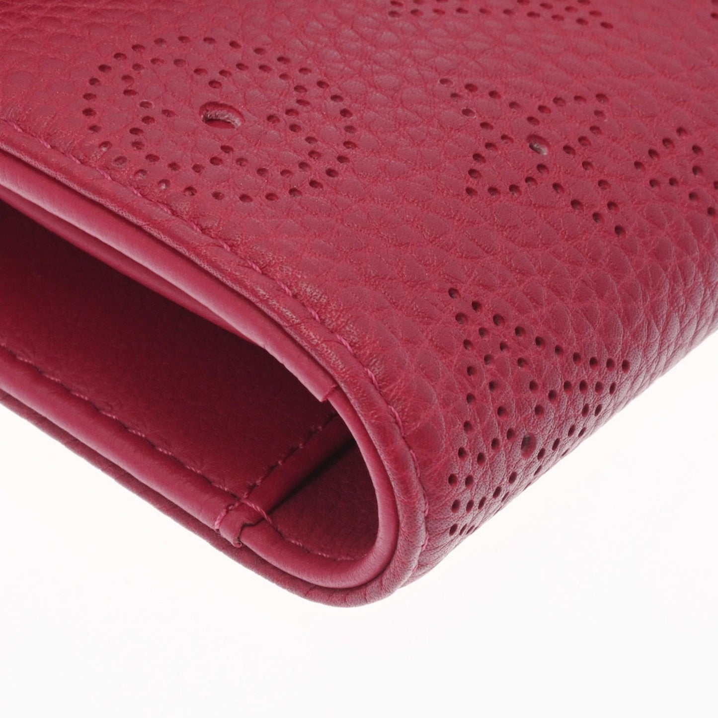 LOUIS VUITTON Mahina Portefeuille Amelia Gourna M58091 Women's Monogram Trifold Wallet