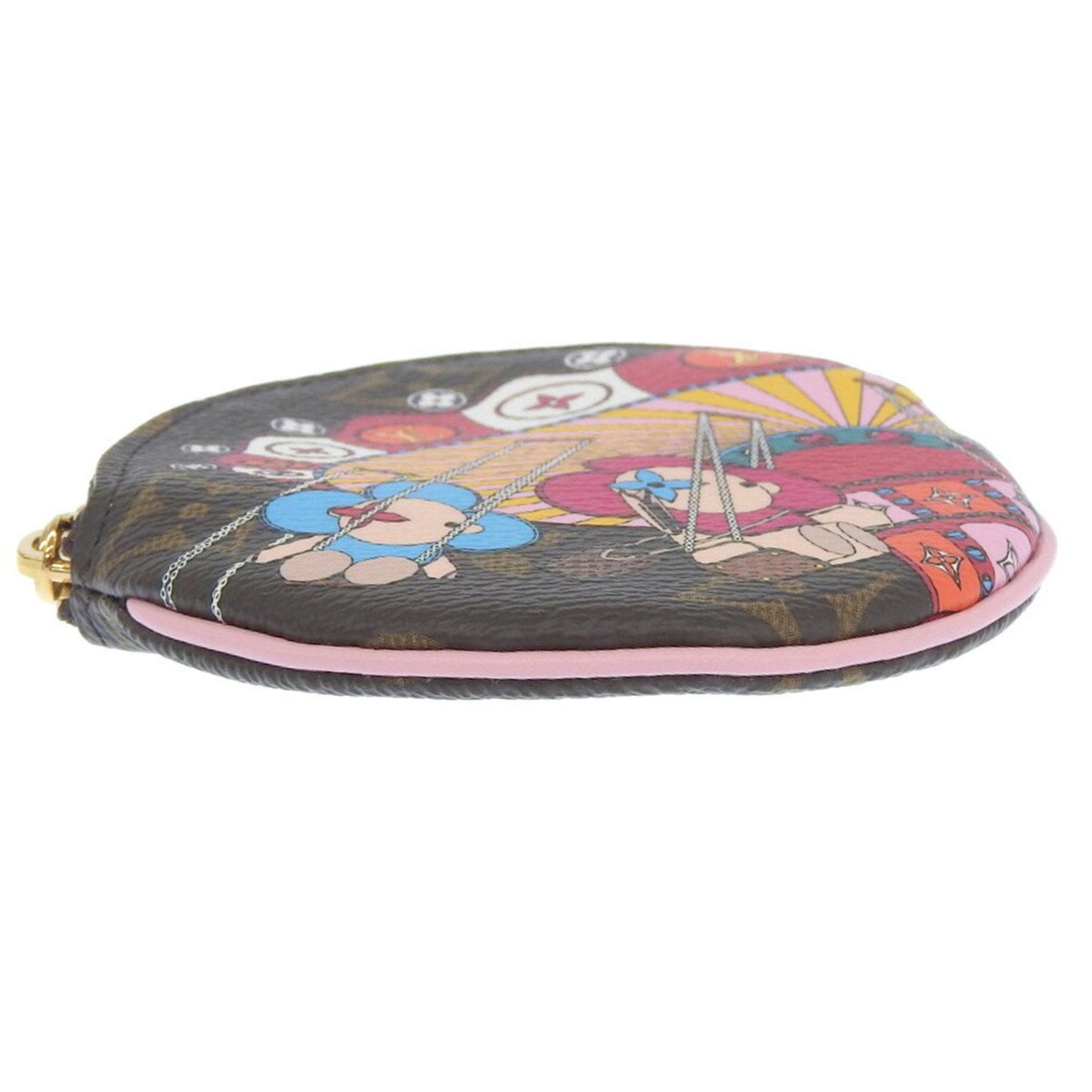 LOUIS VUITTON Monogram Portomone Ron Vivienne Coin Purse Aerial Trapeze Day Limited M69757