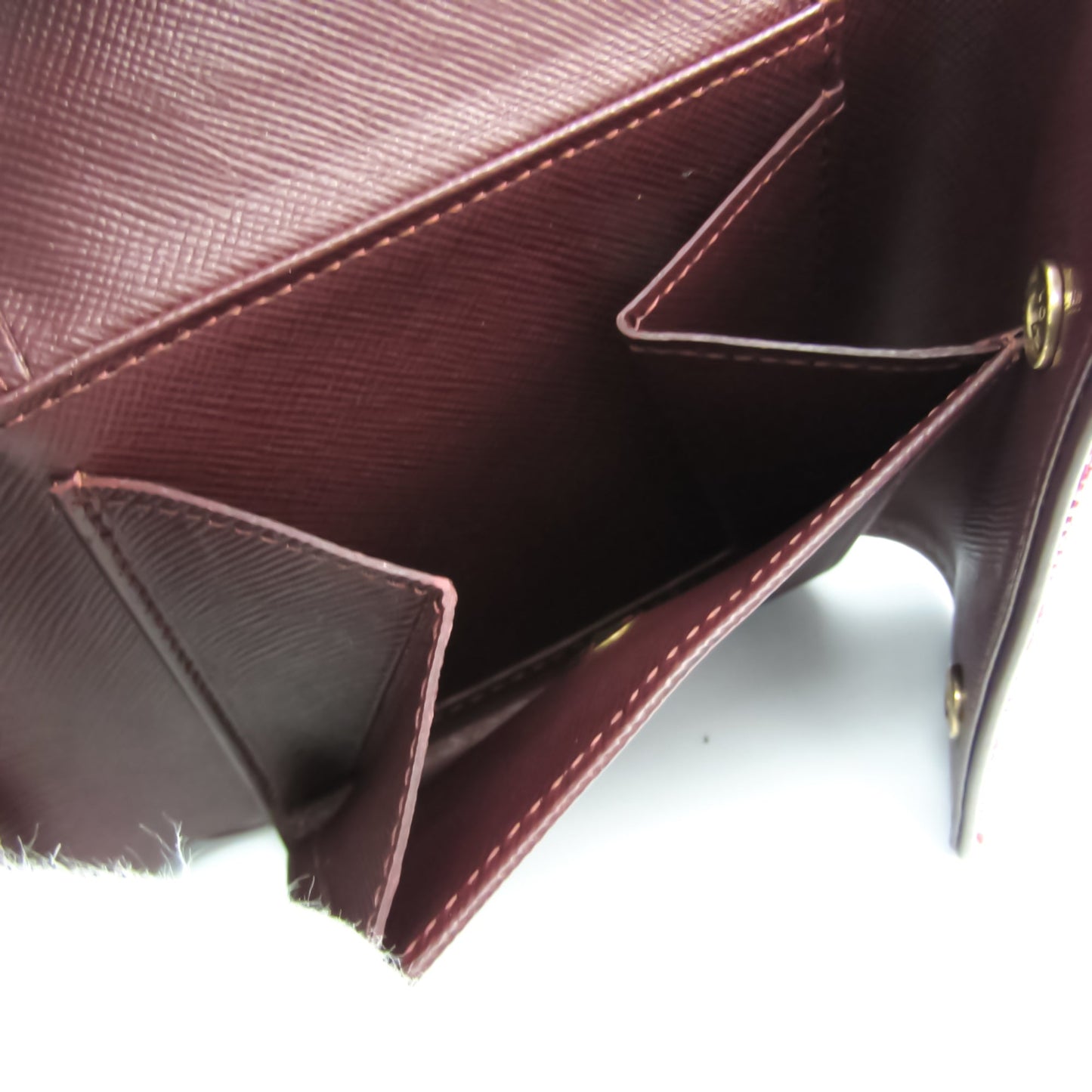 Louis Vuitton Monogram Mini M92241 Leather,Monogram Mini Wallet (tri-fold) Cerise