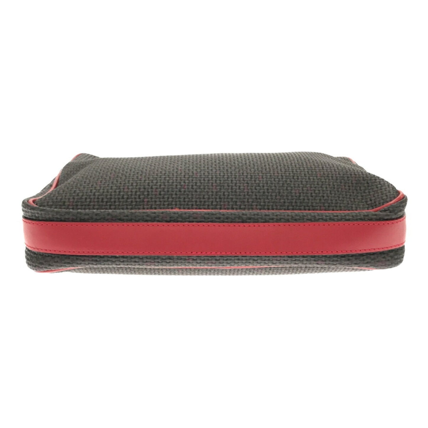 Yves Saint Laurent Dark Clutch in Red Premium Leather
