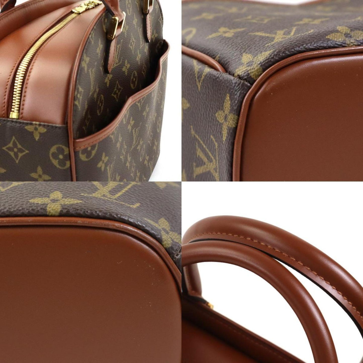 LOUIS VUITTON Handbag SP Order Monogram Saria Oriental Canvas Brown Ladies