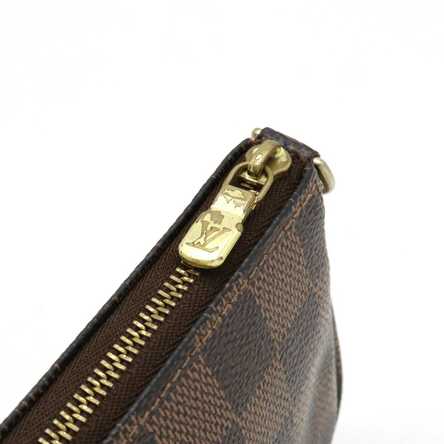 LOUIS VUITTON Damier Pochette Accessory Multi Pouch Chain N58009