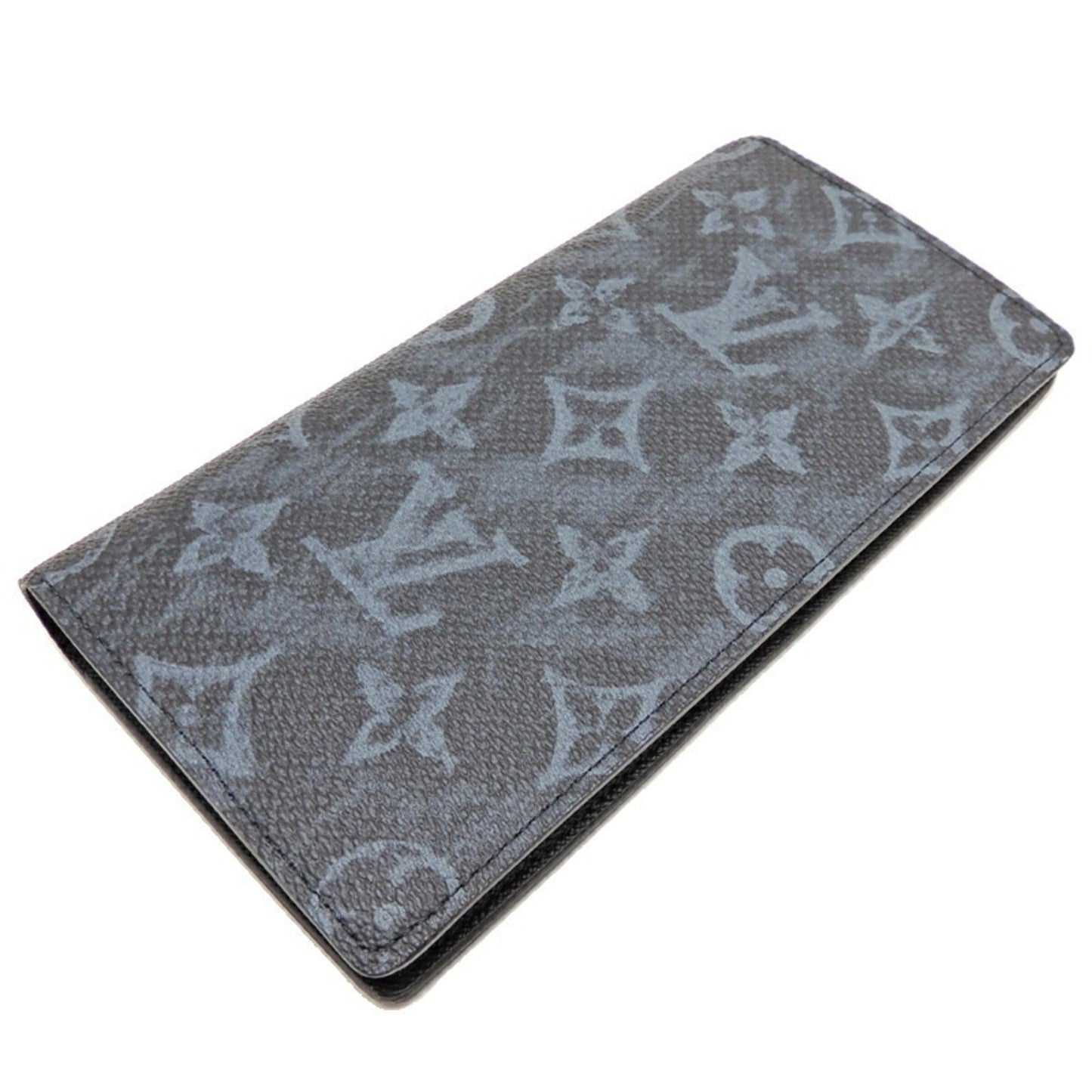 Louis Vuitton Monogram Pastel Brazza Wallet Men's Wallet M80019 Navy