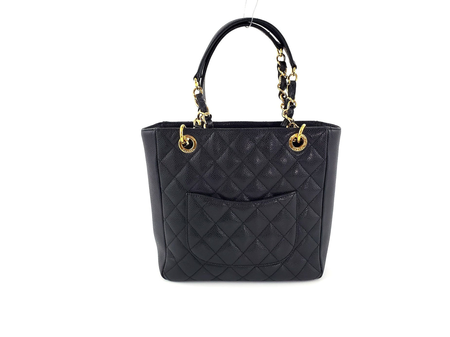 Chanel Black Caviar Petit 2011 Quilted Tote Bag - Rovelle Bags