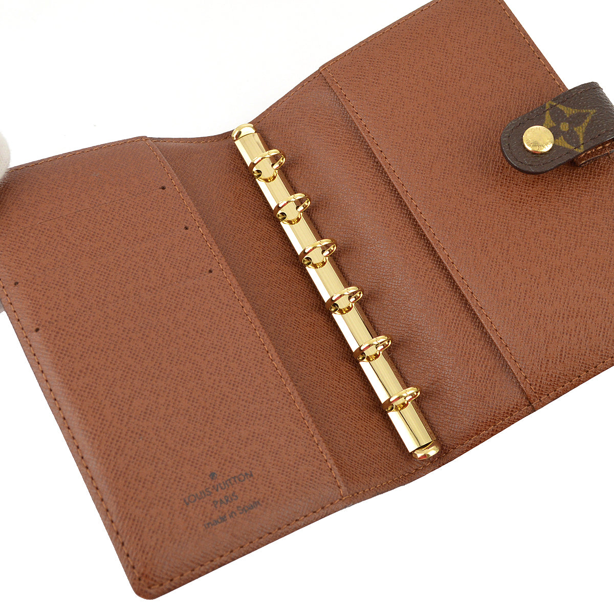 Louis Vuitton Monogram Agenda PM Notebook Cover R20005 Small Good