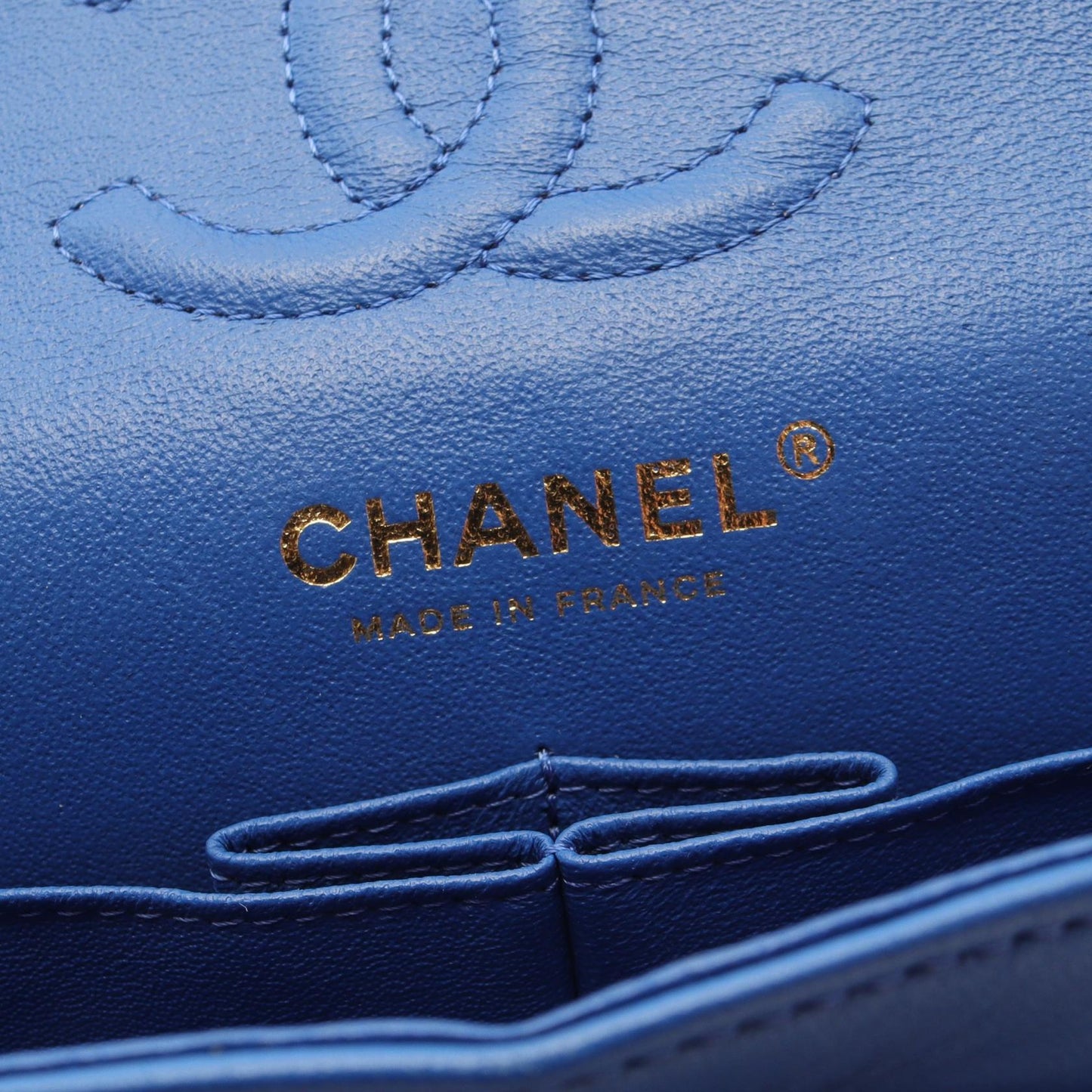 Chanel Chevron V Stitch Lambskin Shoulder Bag