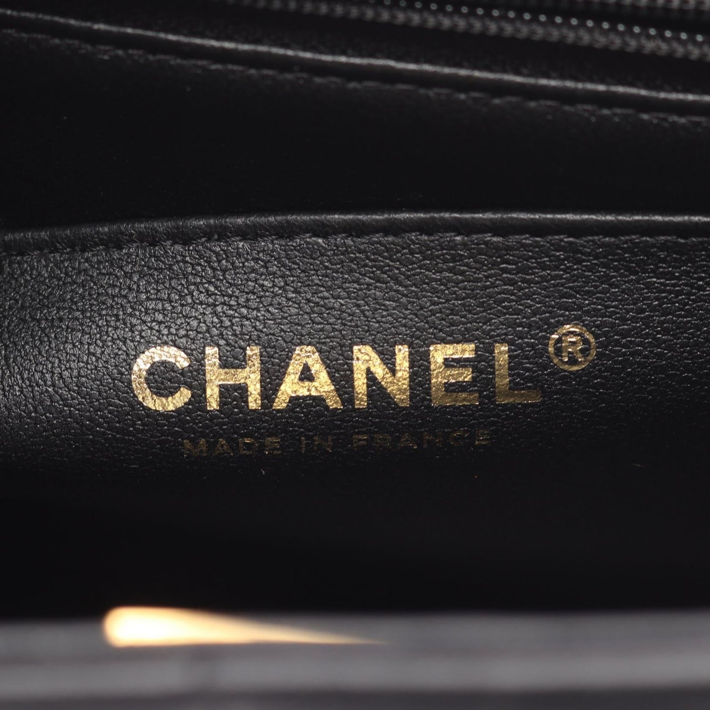 Chanel Choco Bar Lambskin Shoulder Bag