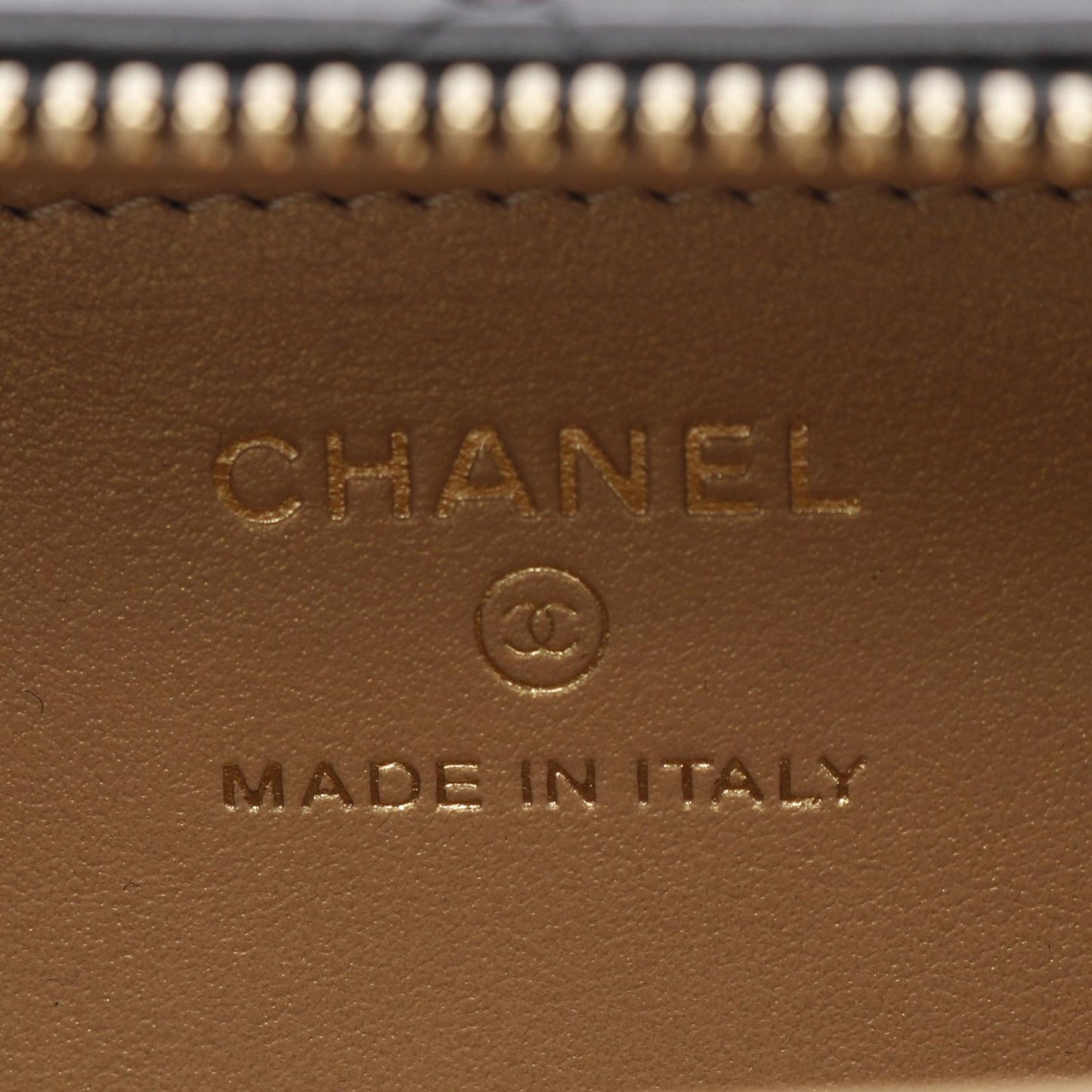 Chanel Matelasse Vanity Mini Card Case Lambskin Shoulder Bag