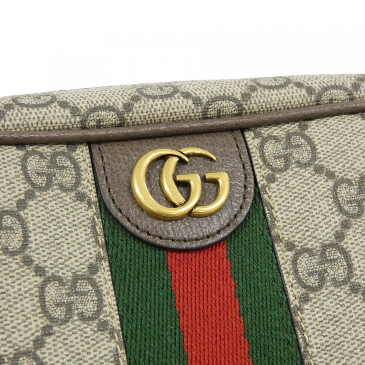 Gucci GUCCI SAVOY GG Supreme Canvas Pouch