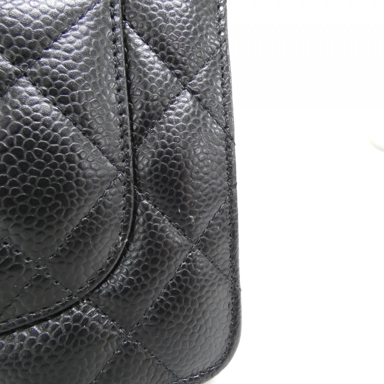 Chanel Timeless Classic Caviar Skin Wallet on Chain