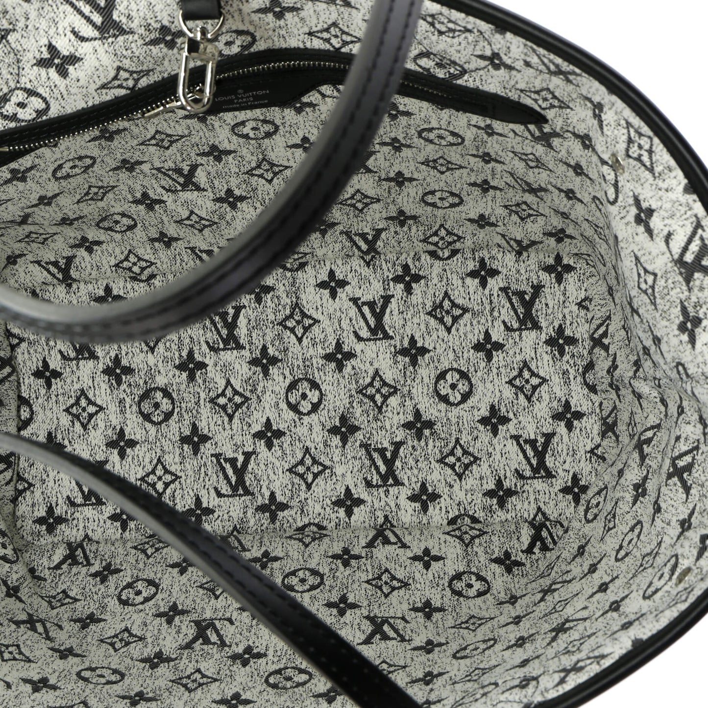 Louis Vuitton Neverfull NM Tote Monogram Jacquard Denim MM