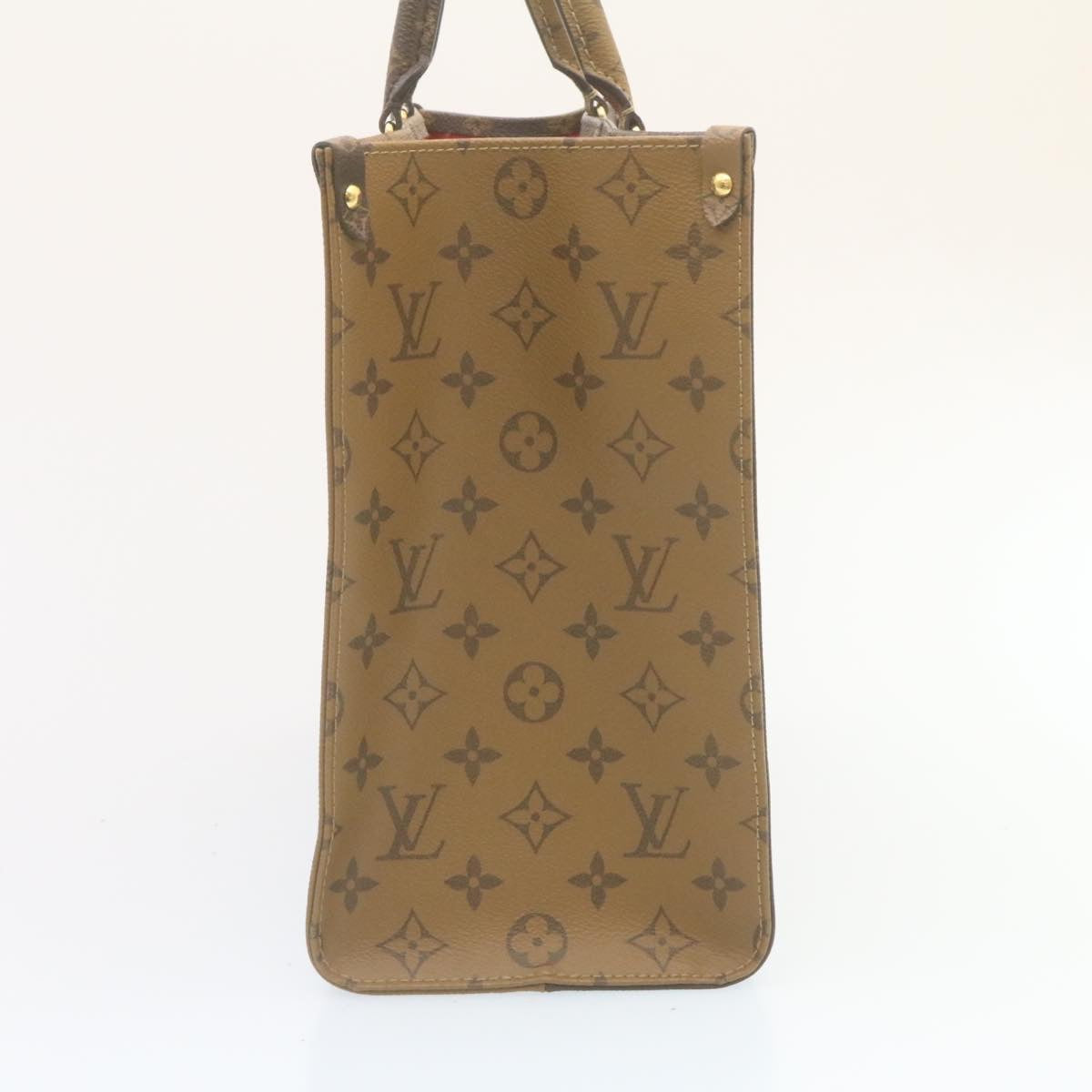 LOUIS VUITTON Monogram Reverse Giant On The Go MM Tote Bag M45321 LV 29088A