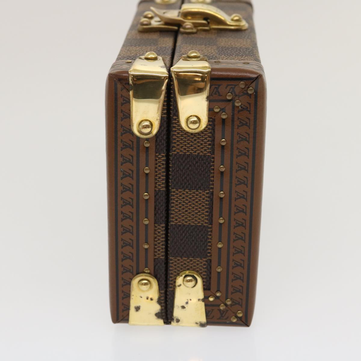 LOUIS VUITTON Damier Ebene Domino 28 Trunk LV 29522A