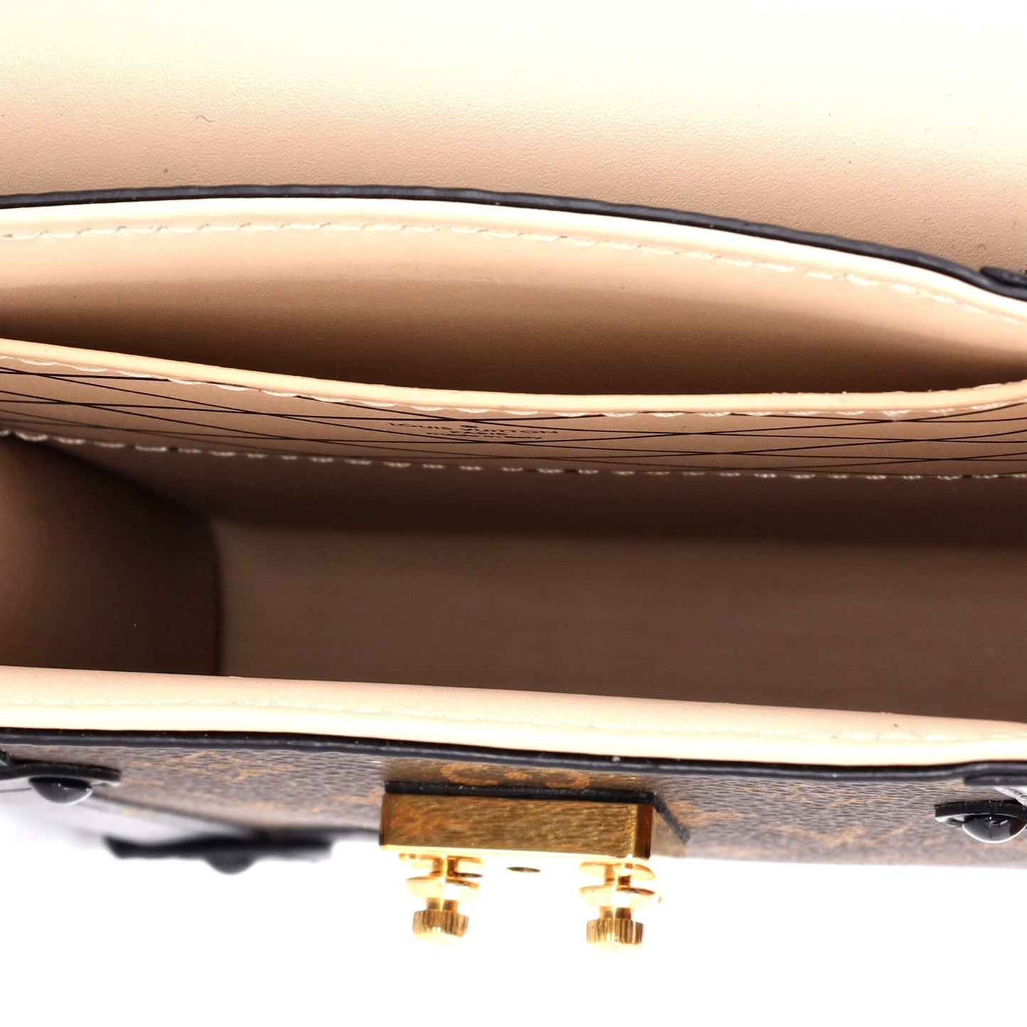 Louis Vuitton Vertical Trunk Pochette Monogram Canvas