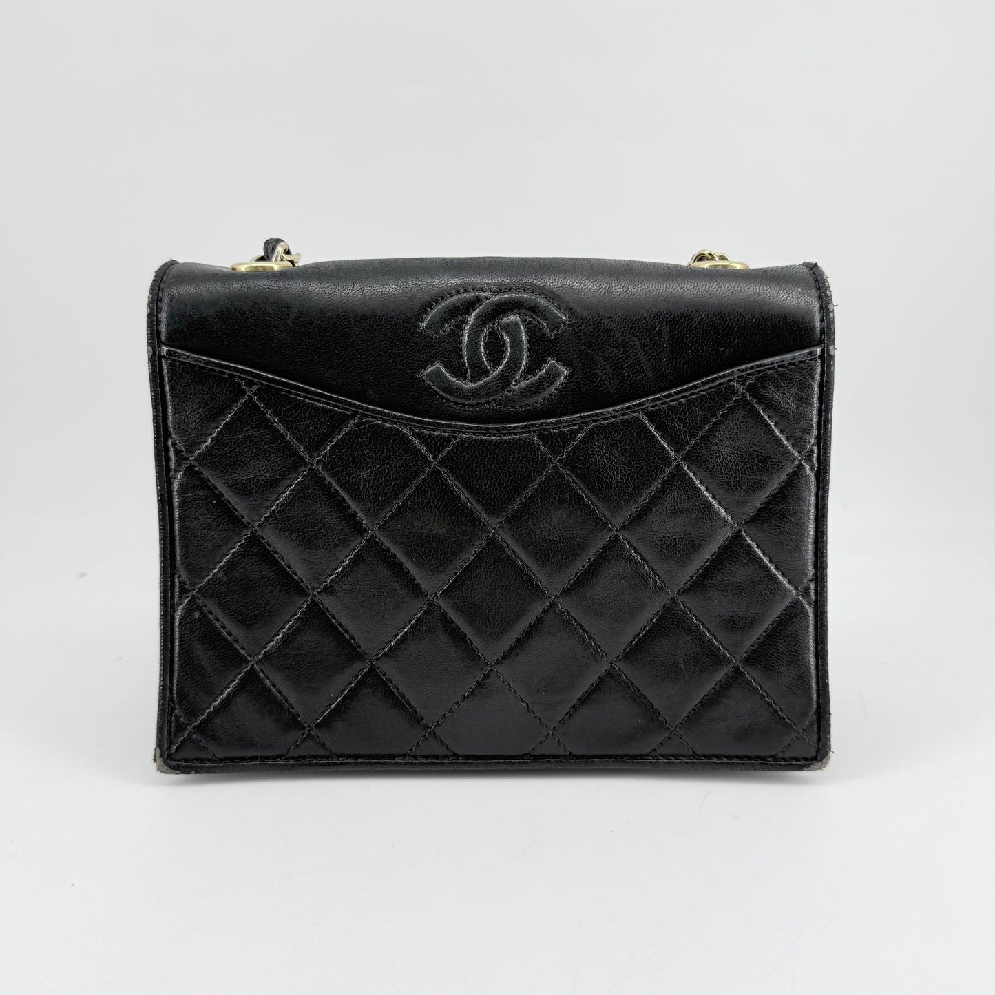 Chanel CC Quilted Flap Bag