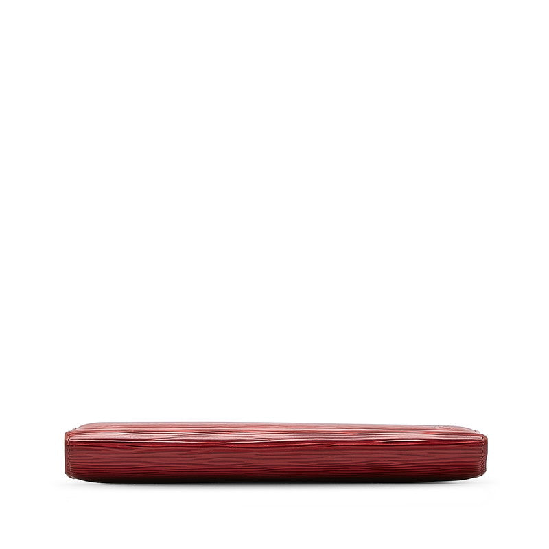 Louis Vuitton Epic Port-Trezor International Long Wallet M63387 Castilian Red Leather Louis Vuitton