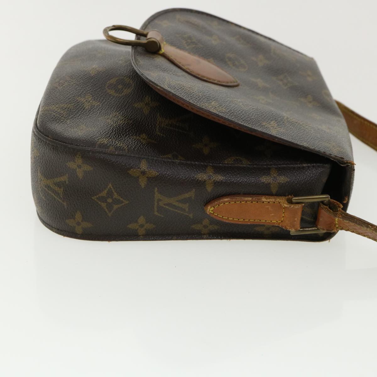 LOUIS VUITTON Monogram Saint Cloud GM Shoulder Bag M51242 LV Auth 35949