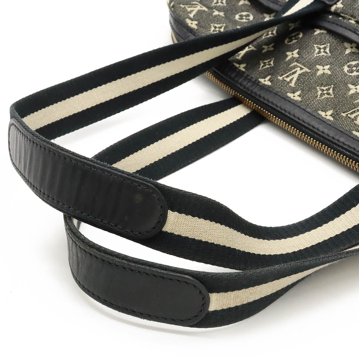 Louis Vuitton Louis Vuitton Monograms Mini Cabaret Tortoise Semi-Shellder Black M92495