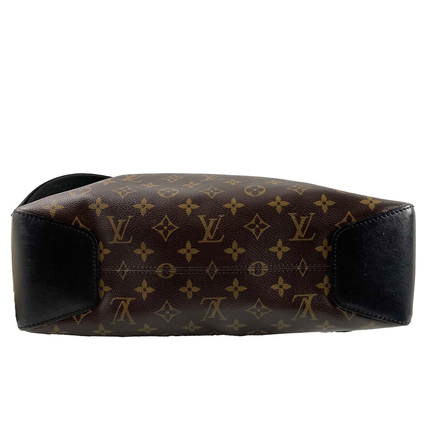 LOUIS VUITTON Monogram Macassar Torres Messenger Brown Handbag